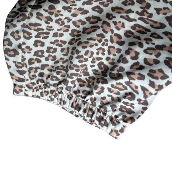 AERIE WOMENS LIGHT & AIRY ANIMAL PRINT 100% POLYESTER PANTS, SIZE XS/TP - Picture 4 of 10